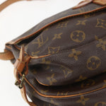 Louis Vuitton Saumur Handbag Monogram Canvas - image 10