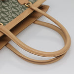 Christian Dior Vintage Trotter Double Pocket Tote Diorissimo Canvas Large - image 8