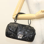 Salvatore Ferragamo Gancini handbag Leather - image 14