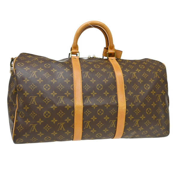 Louis Vuitton Keepall Bandouliere Bag Monogram Canvas 50