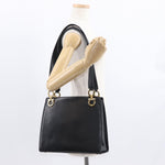Salvatore Ferragamo Gancini Shoulder Bag Leather - image 13
