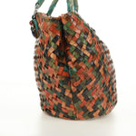 Miu Miu Chain Handle Bag Pleated Leather - image 4