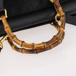 Gucci Bamboo tote bag Suede - image 8