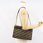 Christian Dior Vintage Trotter Shoulder Bag Canvas medium - image 12