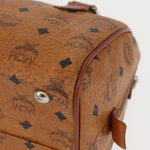 MCM Visetos logogramme Handbag Canvas and Leather - image 10