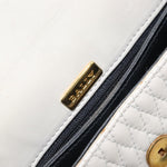 Bally Vintage Handbag Leather - image 6