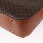 Celine Vintage Macadam Shoulder Bag Canvas and Leather - image 12