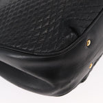 Bally Vintage Chain Shoulder Bag Quilted Leather - image 11