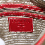 Prada Logo Zip Crossbody Bag Canvas Medium - image 6