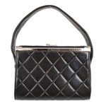 Chanel Vintage Metal Box Bag Quilted Lambskin Mini - image 1