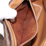 Celine Vintage Macadam Shoulder Bag Canvas and Leather - image 17
