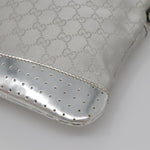 Gucci Zip Messenger Bag GG Canvas with Perforated Leather Medium - image 12