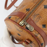 MCM Visetos Shoulder bag Canvas and Leather - image 12