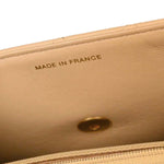 Chanel Vintage Top Handle Flap Bag Quilted Lambskin Small - image 19