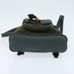 Gucci Vintage Bamboo Backpack Suede Small - image 17