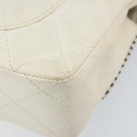 Chanel Vintage Punched Edge Classic Single Flap Bag Quilted Lambskin Medium - image 11