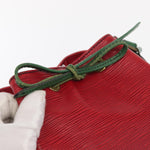 Louis Vuitton Bicolor Petit Noe Handbag Epi Leather - image 17