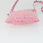 Bvlgari Logomania Shoulder Bag Canvas with Leather - image 15