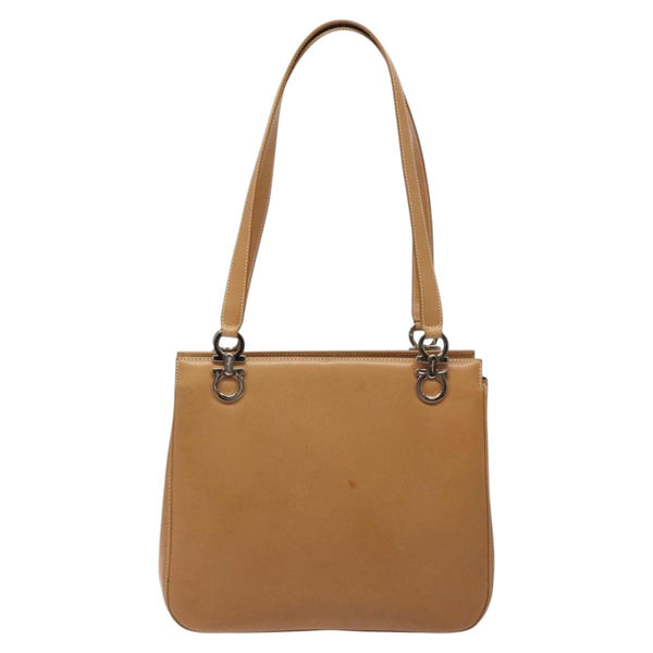 Salvatore Ferragamo Gancini Shoulder Bag Suede - image 1