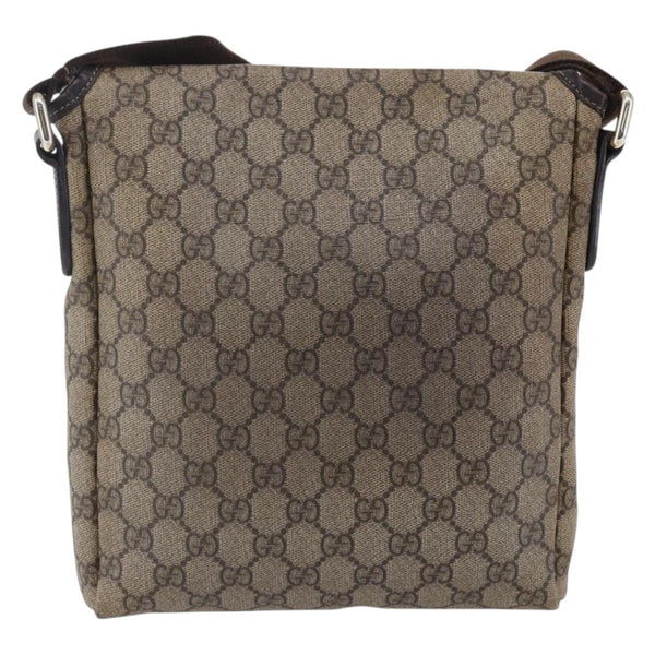Gucci Flap Messenger GG Coated Canvas Small