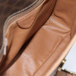 Celine Circle Logo Shoulder Bag Canvas - image 5