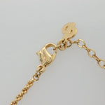 Christian Dior Logo Flower Necklace Metal - image 8