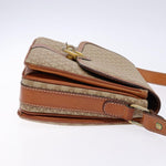 Celine Vintage Macadam Shoulder Bag Canvas and Leather - image 3