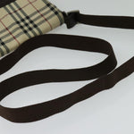 Burberry Vintage Flap Crossbody Bag Haymarket Canvas - image 7