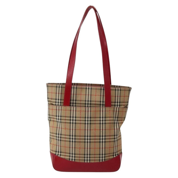 Burberry Nova Check Tote canvas check pattern Small