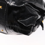 Salvatore Ferragamo Gancini Tote Patent leather - image 12