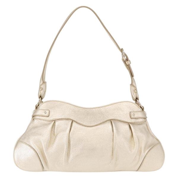 Salvatore Ferragamo Gancini Shoulder Bag Leather