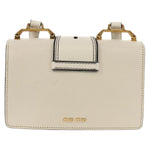 Miu Miu Madras Crystal Buckle Shoulder Bag Leather Small - image 2