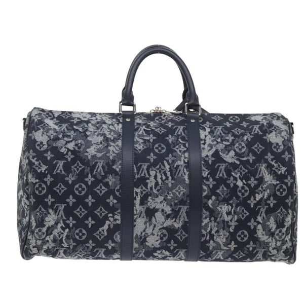 Louis Vuitton Keepall Bandouliere Bag Monogram Tapestry Canvas 50