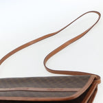 Celine Vintage Macadam Shoulder Bag Canvas and Leather - image 14