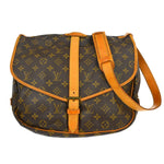 Louis Vuitton Saumur Handbag Monogram Canvas 35 - image 1