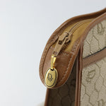 Christian Dior Vintage Honeycomb Zip Pouch Coated Canvas Medium - image 11