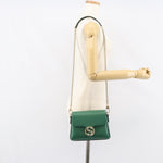 Gucci Interlocking Chain Crossbody Bag Leather Small - image 15
