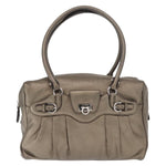 Salvatore Ferragamo Gancini Buckle Shoulder Bag Leather Large - image 1