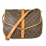 Louis Vuitton Saumur Handbag Monogram Canvas 35 - image 1