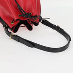 Louis Vuitton Bicolor Petit Noe Handbag Epi Leather - image 8
