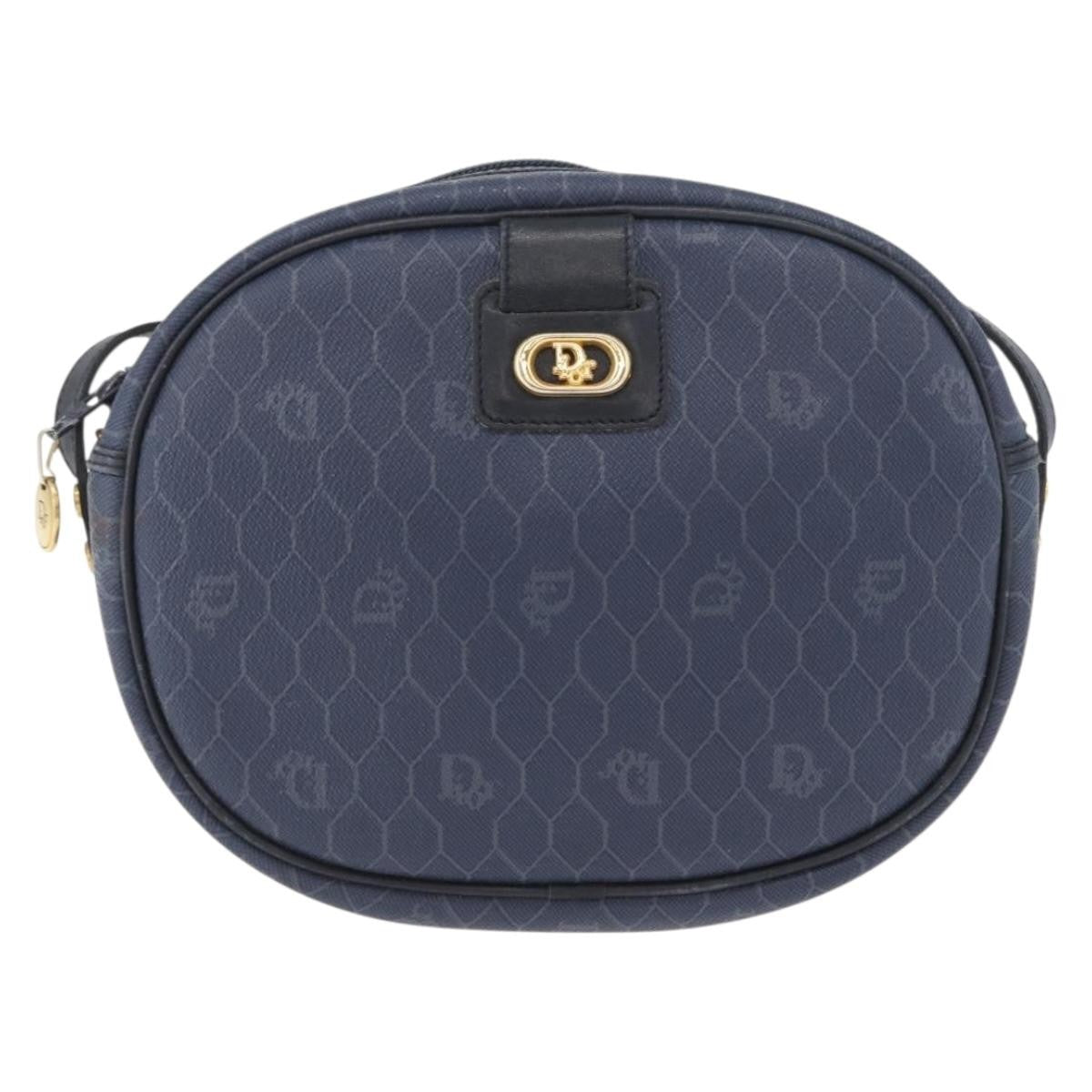 Christian Dior Vintage Honeycomb Shoulder Bag Canvas - image 1