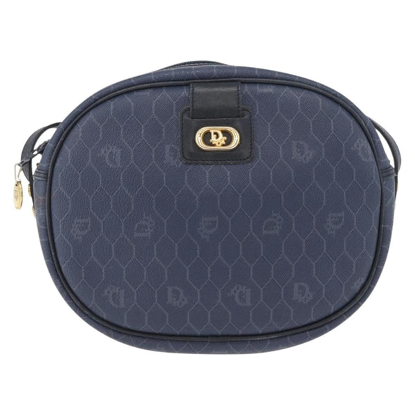 Christian Dior Vintage Honeycomb Shoulder Bag Canvas - image 1
