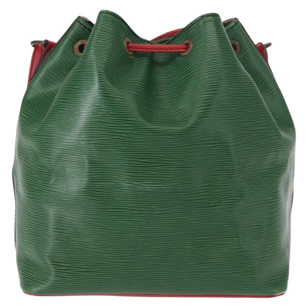Louis Vuitton Bicolor Petit Noe Handbag Epi Leather