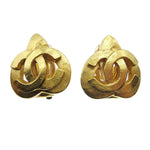 Chanel CC logo heart Gold-plated - image 1