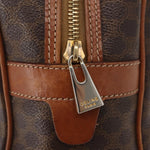 Celine Vintage Macadam Handbag Canvas and Leather - image 19