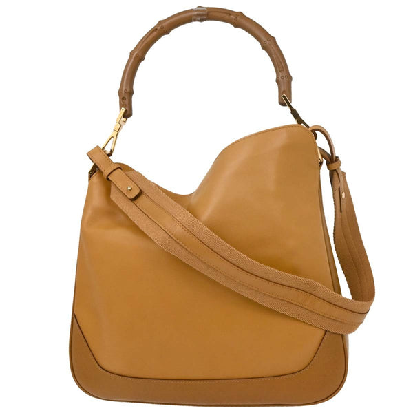 Gucci Diana Bamboo Shoulder Bag Leather Medium