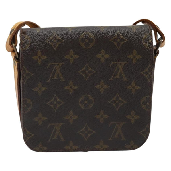Louis Vuitton Cartouchiere Handbag Monogram Canvas PM