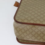 Celine Vintage Macadam Shoulder Bag Canvas and Leather - image 10