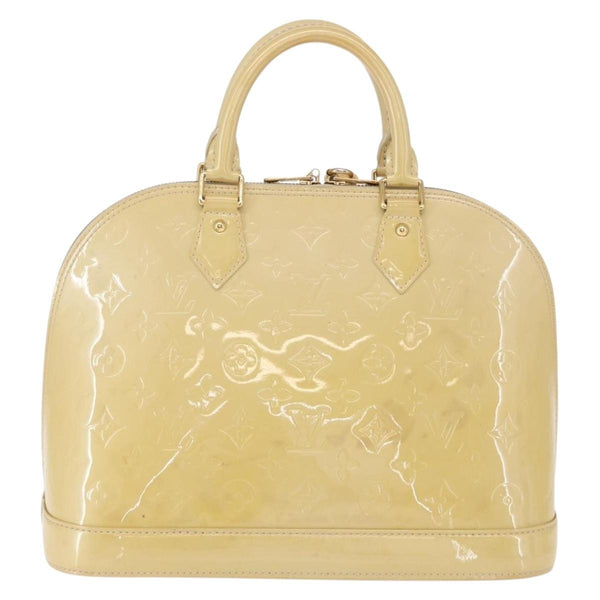 Louis Vuitton Alma Handbag Patent Leather
