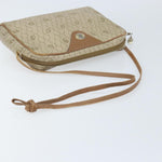 Christian Dior Vintage Honeycomb Shoulder Bag Canvas and Leather - image 7